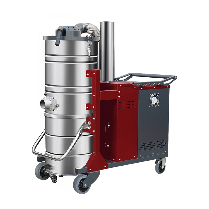 山西坦洁380V 双桶手动反吹工业吸尘器X8系列