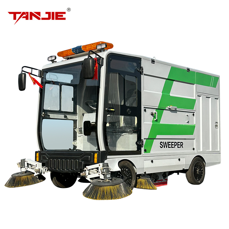 山西坦洁四轮挂桶扫地车TJ-240GT